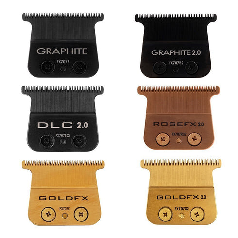 BabylissPro Rose Gold Adjustable Zero Gap Deep Tooth Trimmer Blade